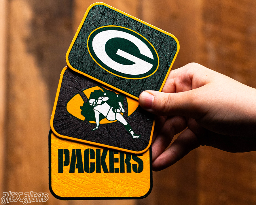 Green Bay Packers - SET of 3 Magnets