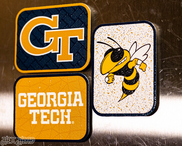Georgia Tech - SET of 3 Magnets