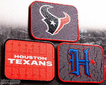 Houston Texans - SET of 3 Magnets