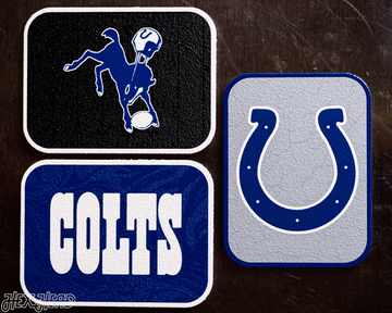 Indianapolis Colts - SET of 3 Magnets
