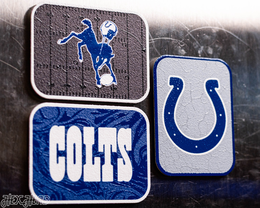 Indianapolis Colts - SET of 3 Magnets
