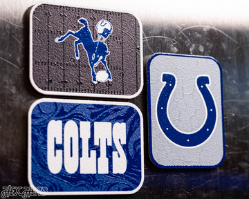 Indianapolis Colts - SET of 3 Magnets