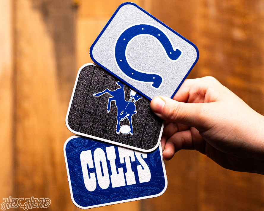 Indianapolis Colts - SET of 3 Magnets