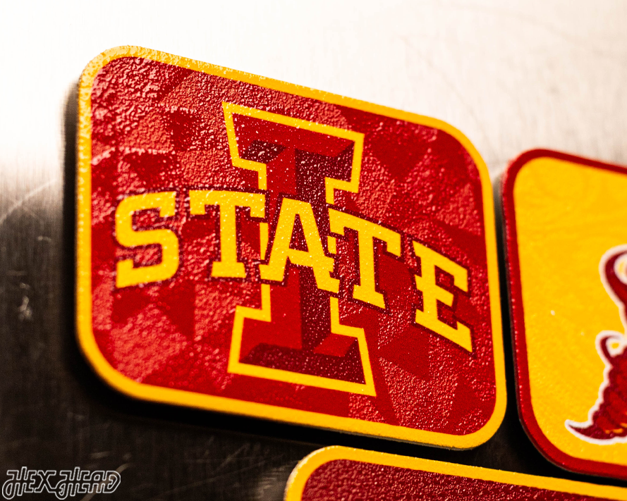 Iowa State Cyclones - SET of 3 Magnets