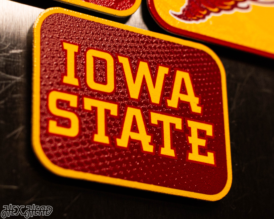 Iowa State Cyclones - SET of 3 Magnets