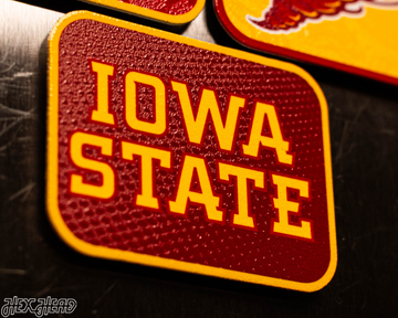 Iowa State Cyclones - SET of 3 Magnets