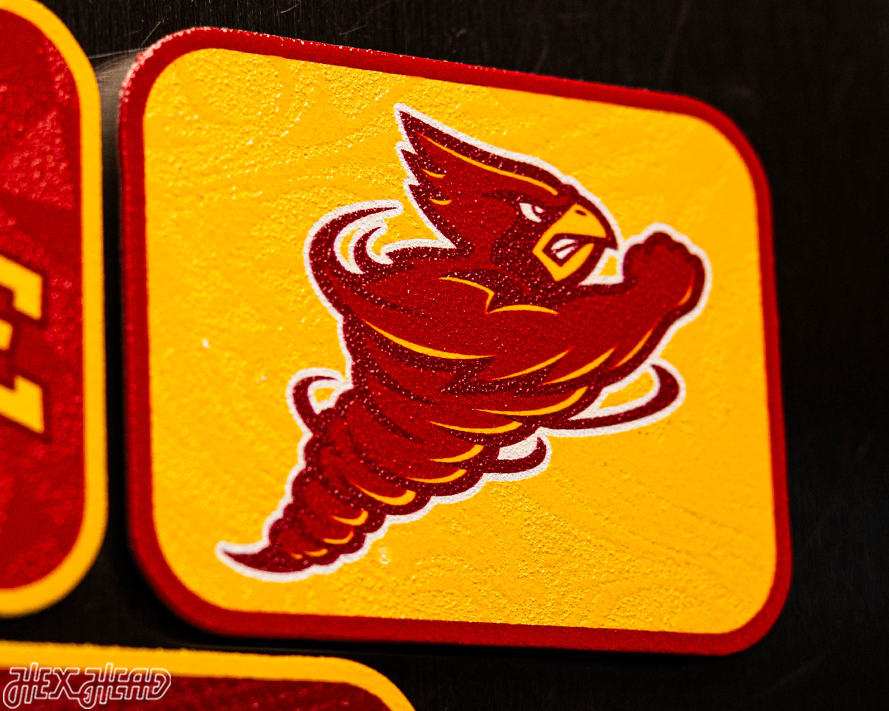 Iowa State Cyclones - SET of 3 Magnets