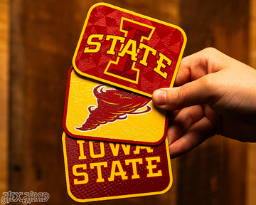 Iowa State Cyclones - SET of 3 Magnets