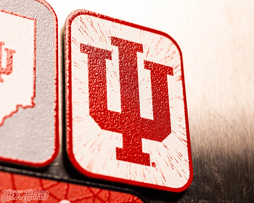 Indiana Hoosiers - SET of 3 Magnets