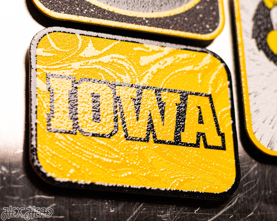 Iowa Hawkeyes - SET of 3 Magnets