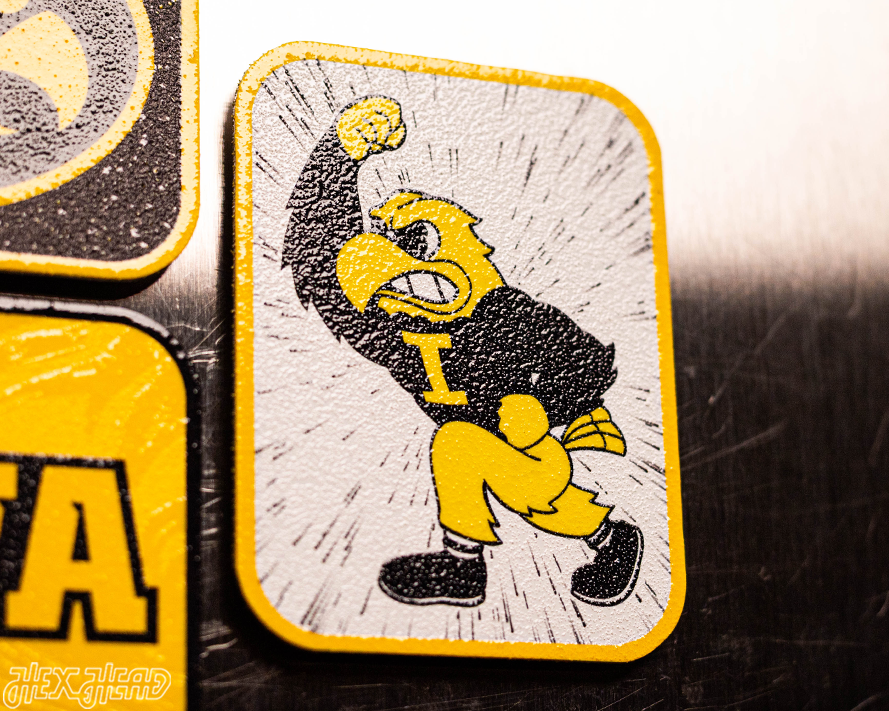 Iowa Hawkeyes - SET of 3 Magnets