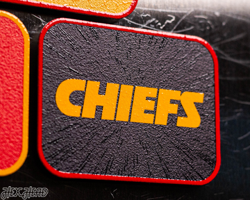 Kansas City Chiefs- SET of 3 Magnets