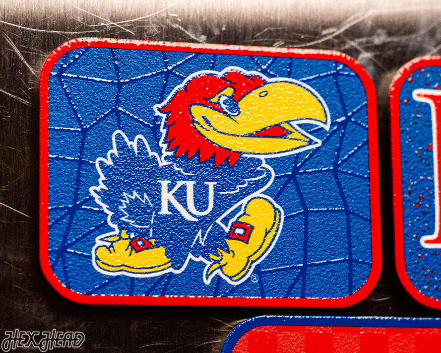Kansas Jayhawks - SET of 3 Magnets