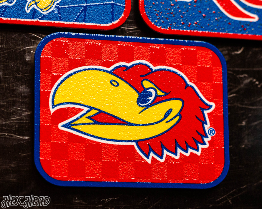 Kansas Jayhawks - SET of 3 Magnets