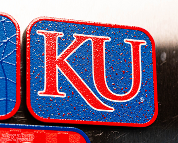 Kansas Jayhawks - SET of 3 Magnets