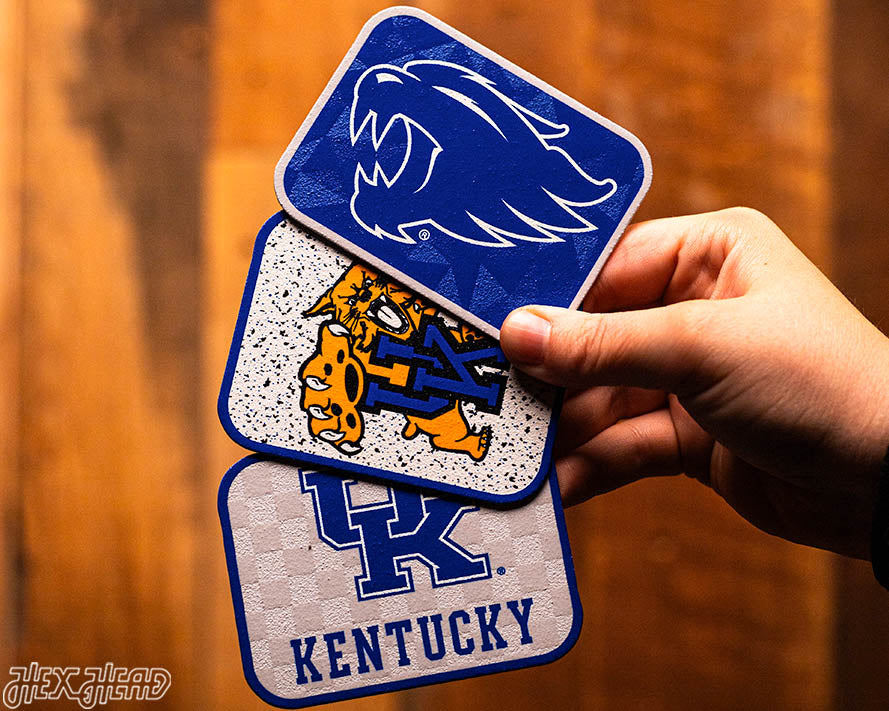 Kentucky Wildcats - SET of 3 Magnets