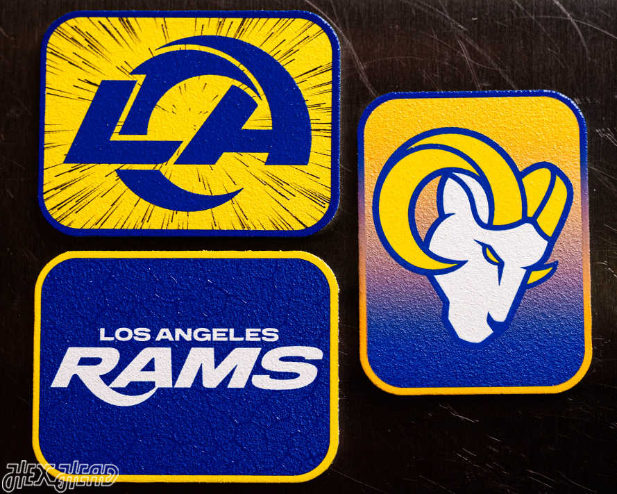 Los Angeles Rams - SET of 3 Magnets