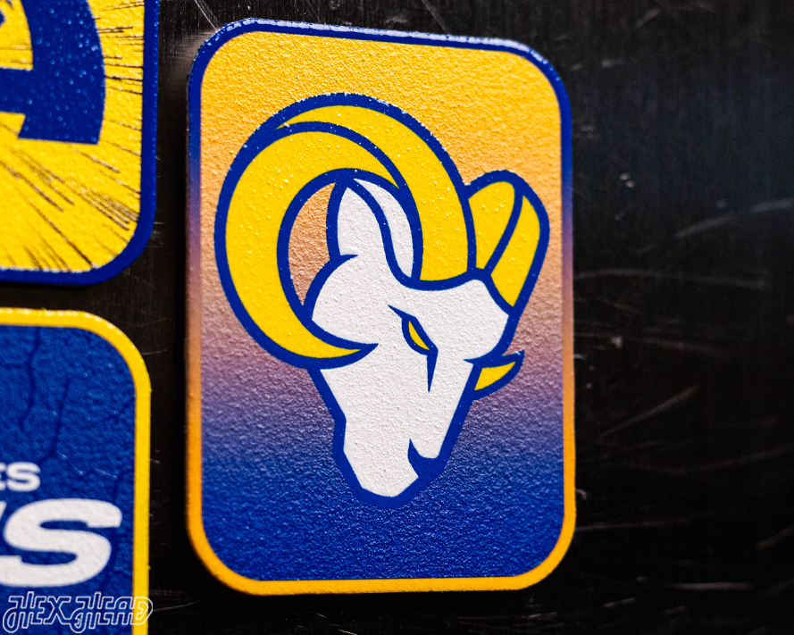 Los Angeles Rams - SET of 3 Magnets