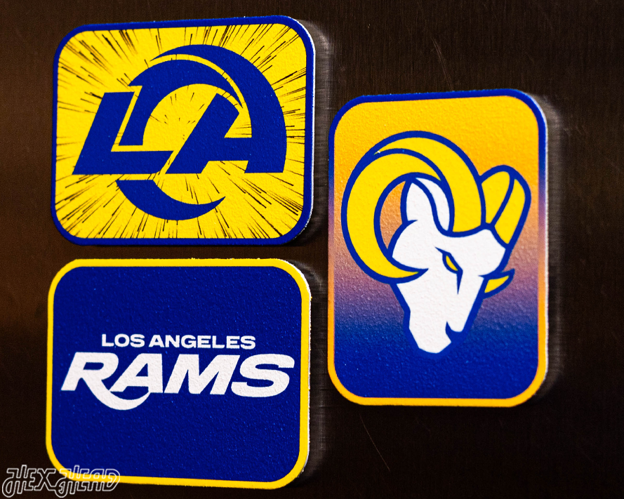 Los Angeles Rams - SET of 3 Magnets