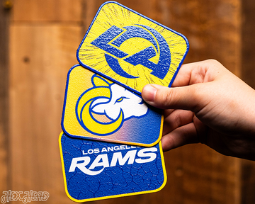 Los Angeles Rams - SET of 3 Magnets