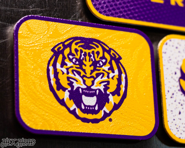 LSU Tigers - SET of 3 Magnets