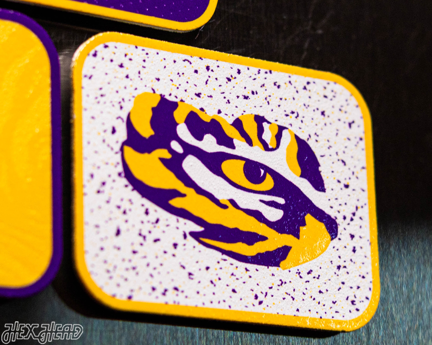 LSU Tigers - SET of 3 Magnets