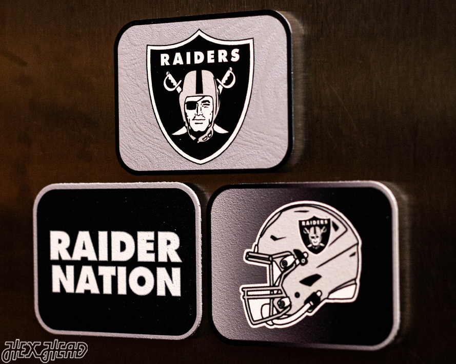 Las Vegas Raiders  - SET of 3 Magnets