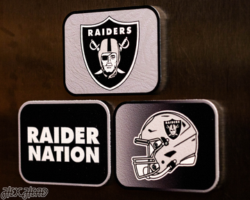 Las Vegas Raiders  - SET of 3 Magnets