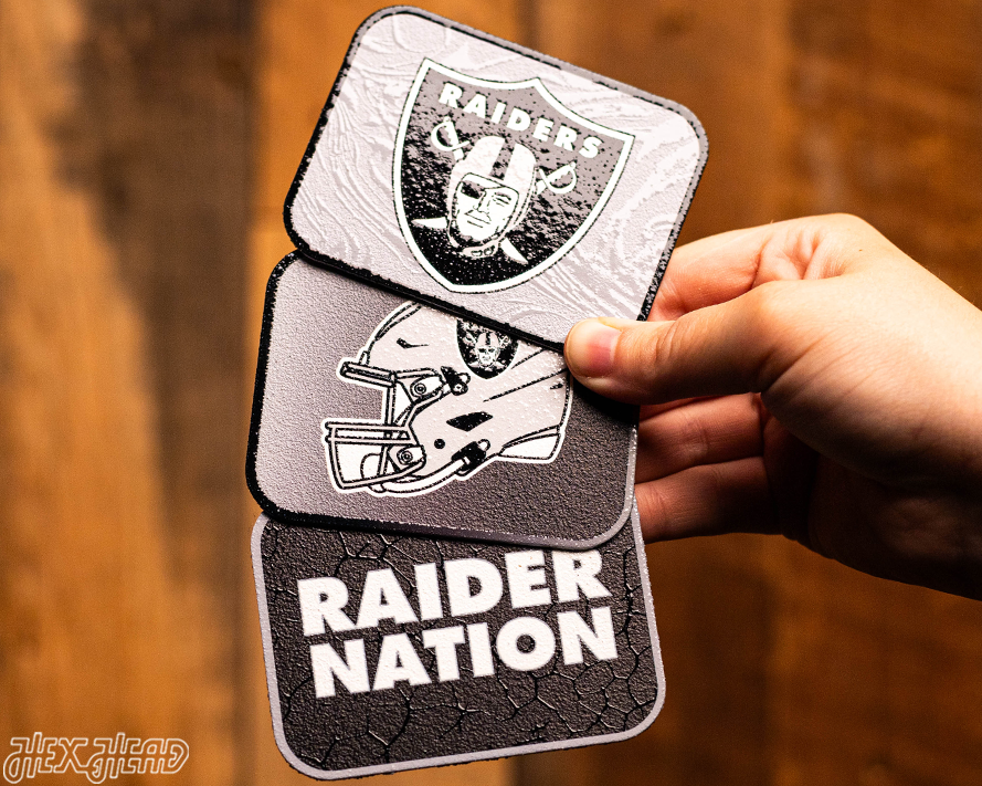 Las Vegas Raiders  - SET of 3 Magnets