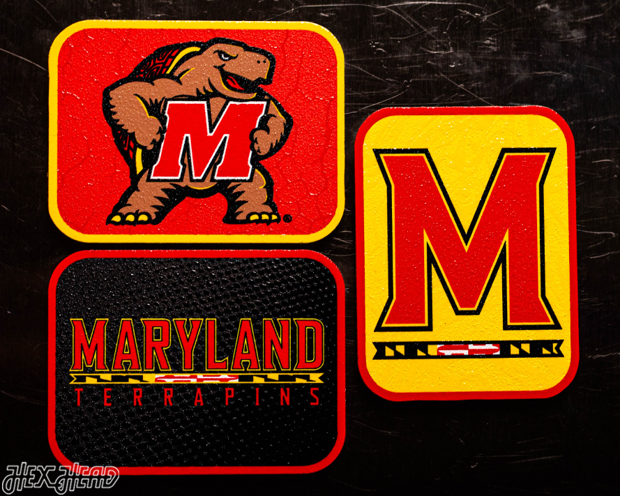 Maryland Terrapins - SET of 3 Magnets