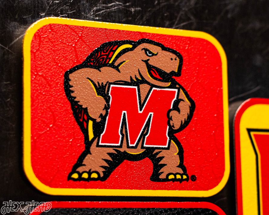 Maryland Terrapins - SET of 3 Magnets