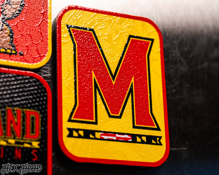 Maryland Terrapins - SET of 3 Magnets