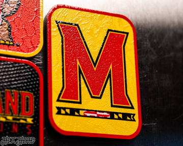 Maryland Terrapins - SET of 3 Magnets
