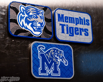 Memphis Tigers - SET of 3 Magnets