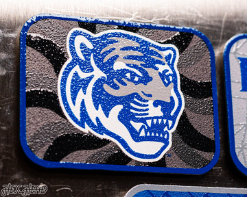 Memphis Tigers - SET of 3 Magnets