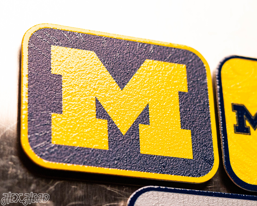 Michigan Wolverines - SET of 3 Magnets