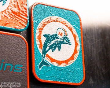 Miami Dolphins - SET of 3 Magnets