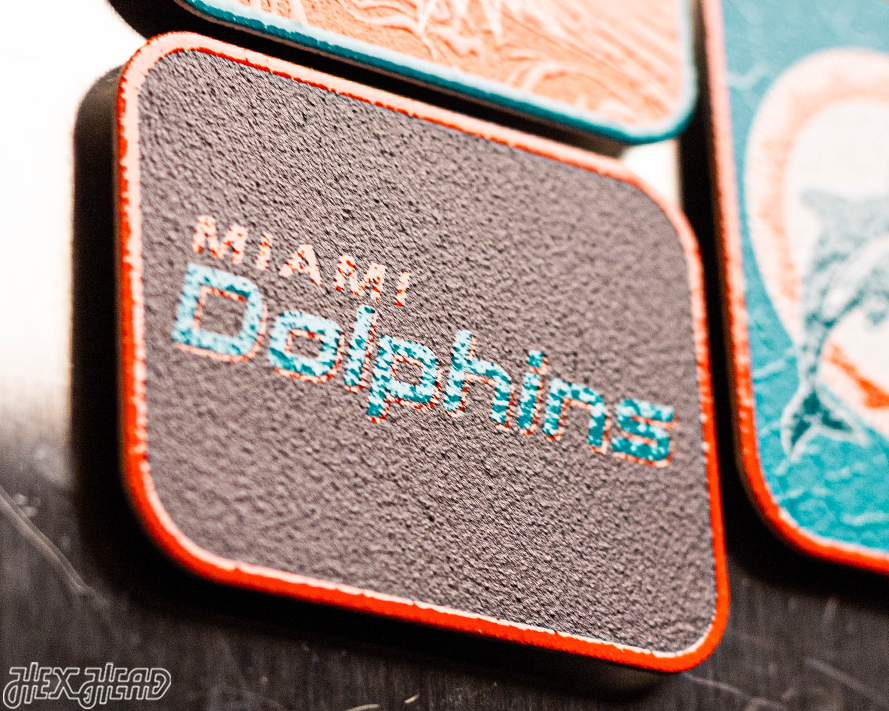 Miami Dolphins - SET of 3 Magnets