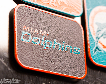 Miami Dolphins - SET of 3 Magnets
