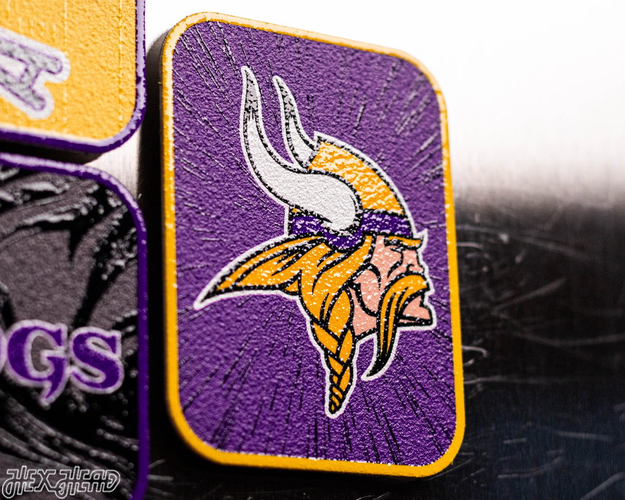 Minnesota Vikings - SET of 3 Magnets