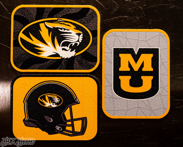 Missouri Tigers - SET of 3 Magnets