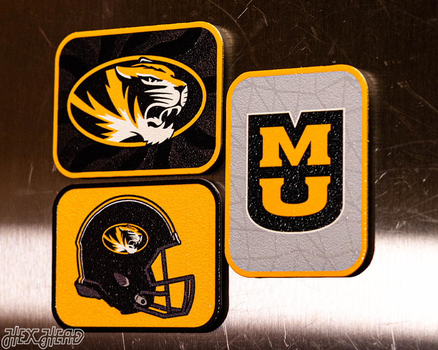 Missouri Tigers - SET of 3 Magnets