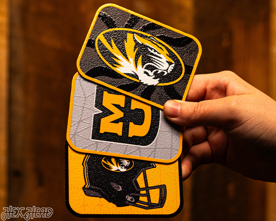 Missouri Tigers - SET of 3 Magnets