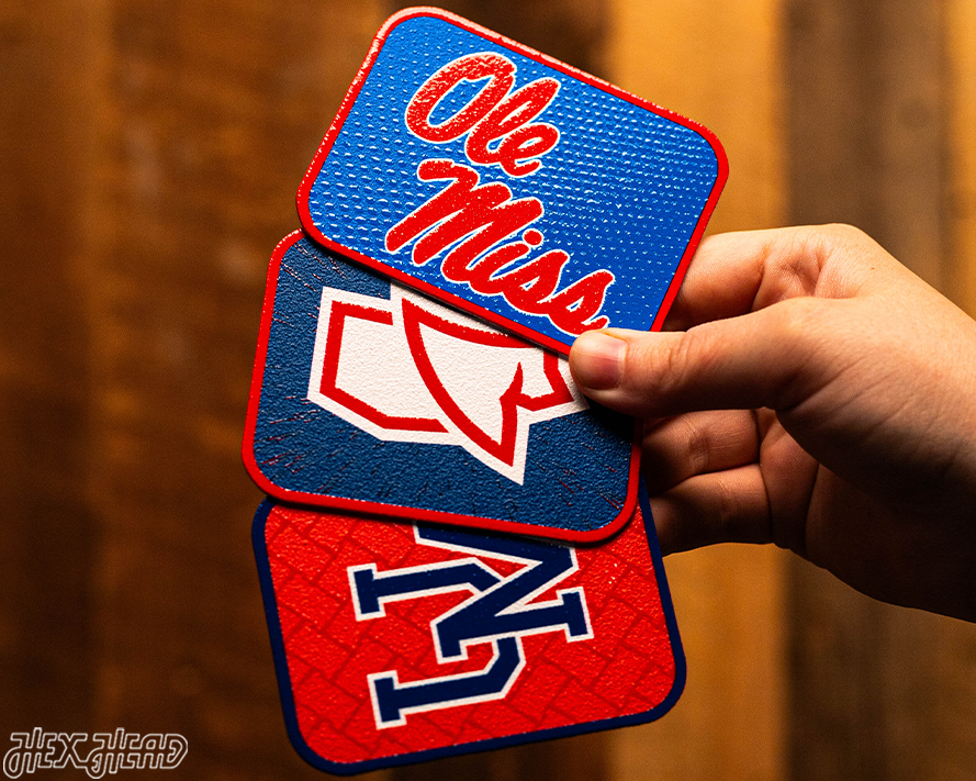 Mississippi Ole Miss - SET of 3 Magnets