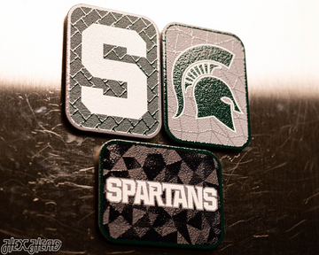 Michigan State Spartans - SET of 3 Magnets