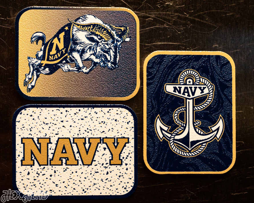 US Naval Academy - SET of 3 Magnets