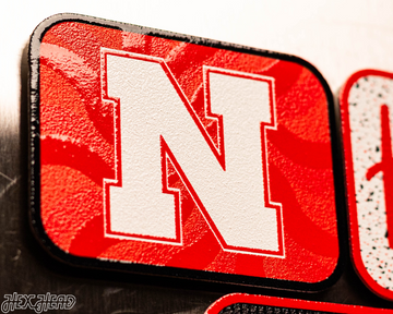 Nebraska Cornhuskers - SET of 3 Magnets