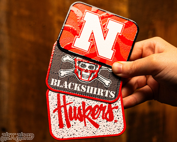 Nebraska Cornhuskers - SET of 3 Magnets