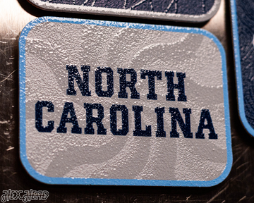 North Carolina Tar Heels - SET of 3 Magnets
