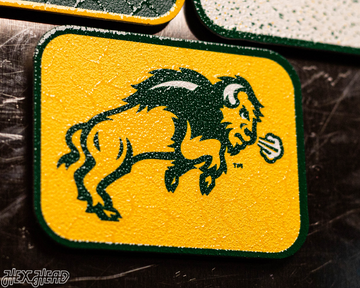 North Dakota State Bison - SET of 3 Magnets